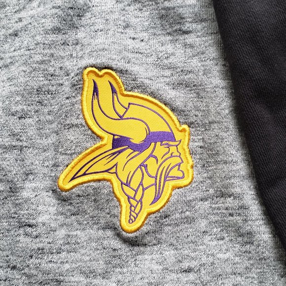 Minnesota Vikings Nike NFL Sweatshirt 2XL XXL Gray - Picture 3 of 9
